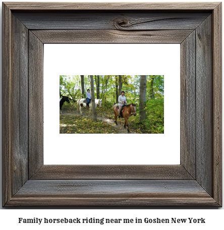 family horseback riding near me in Goshen, New York